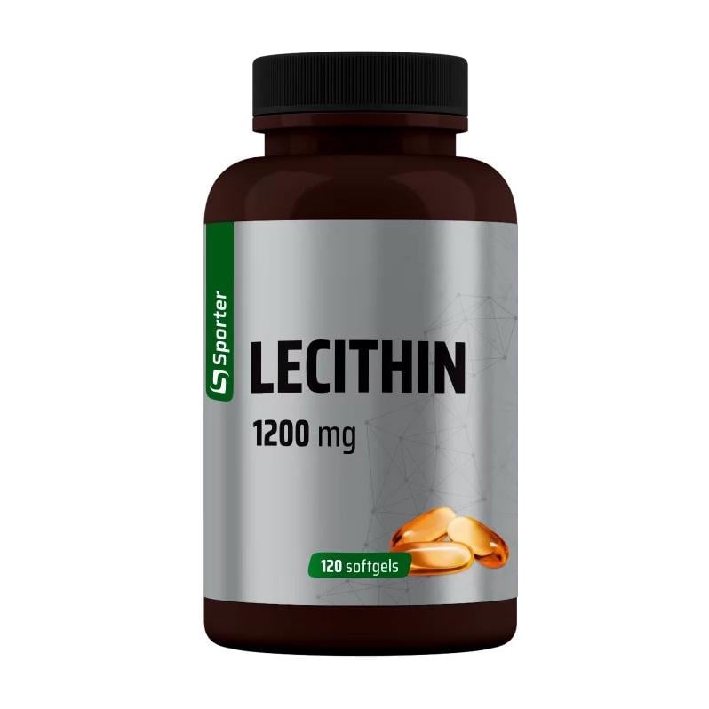 Лецитин соевый E Sporter Lecithin 1200 mg 120 мягких капс.