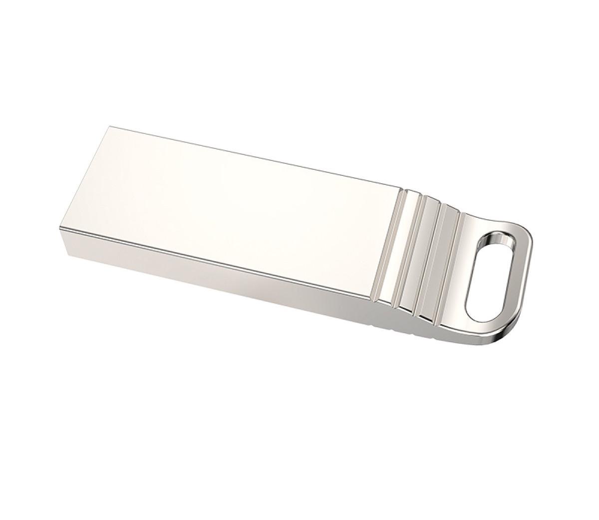 Флэш-память USB Borofone BUD1 8 Gb USB 2,0 Серебристый (22513opti) - фото 2 Флэш-память USB Borofone BUD1 8 Gb USB 2,0 Серебристый (22513opti) - фото 2