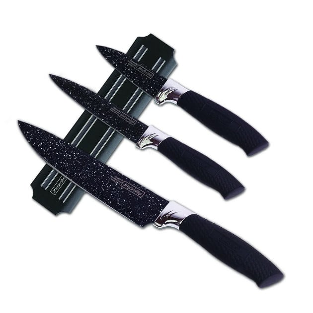 Набор ножей Kamille на магнитной планке 4 предмета (KM-5148B)