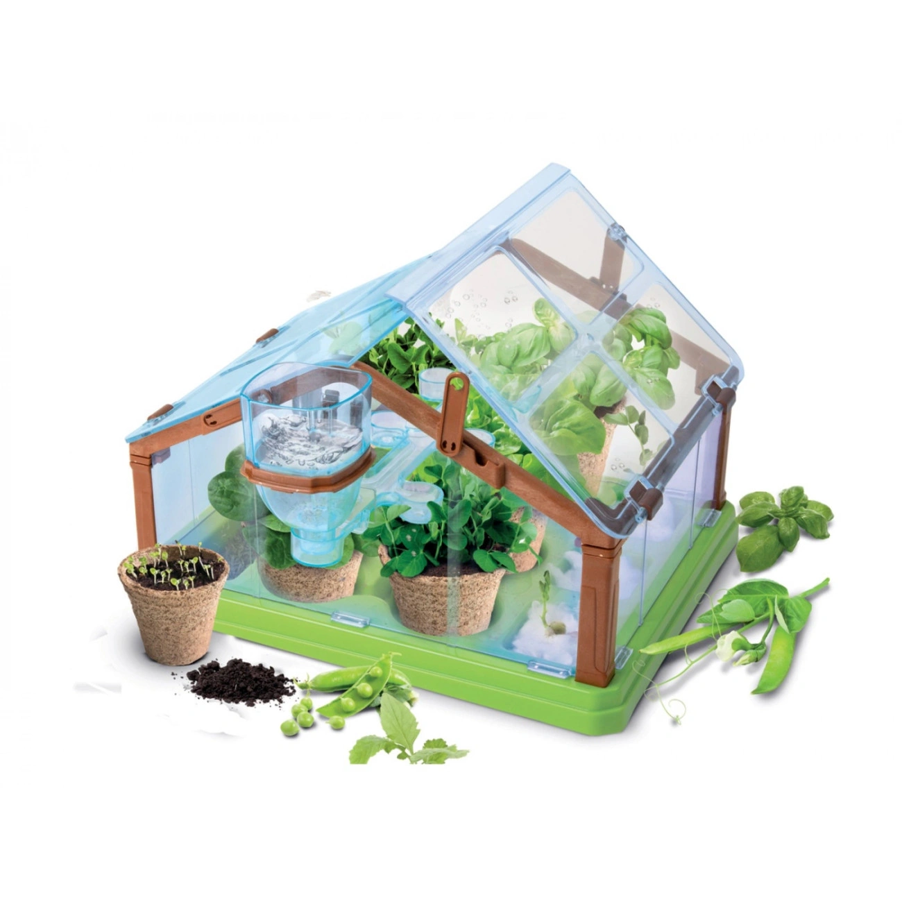 Набор маленького садовода с мини-теплицей для выращивания растений