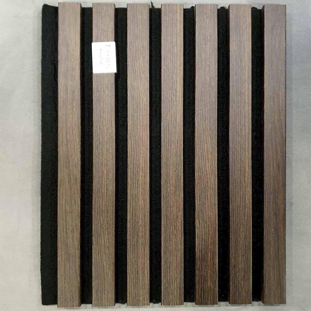 Панель стеновая акустическая реечная Neman 2780х300 мм Каштан Панель стеновая акустическая реечная Neman 2780х300 мм Каштан