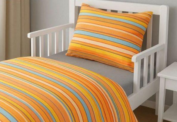 Комплект постельного белья детский Novitesse Полоска ранфорс Разноцветный (1915) Комплект постельного белья детский Novitesse Полоска ранфорс Разноцветный (1915)