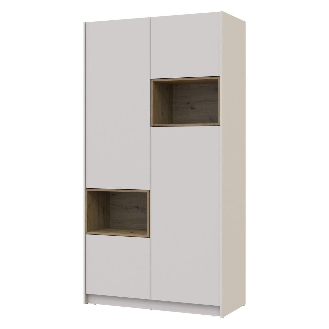 Шкаф с нишей Doros Дэйл 115,2х52х220 см Кашемир/Дуб артизан (DRS-011284)