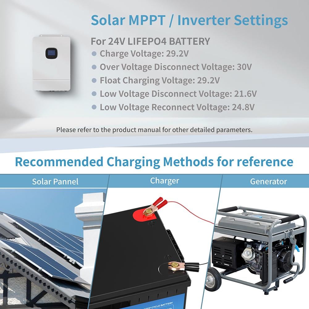 Аккумулятор Kepworth LiFePO4 24V 200Ah 5120W BMS (K24200640) - фото 4 Аккумулятор Kepworth LiFePO4 24V 200Ah 5120W BMS (K24200640) - фото 4