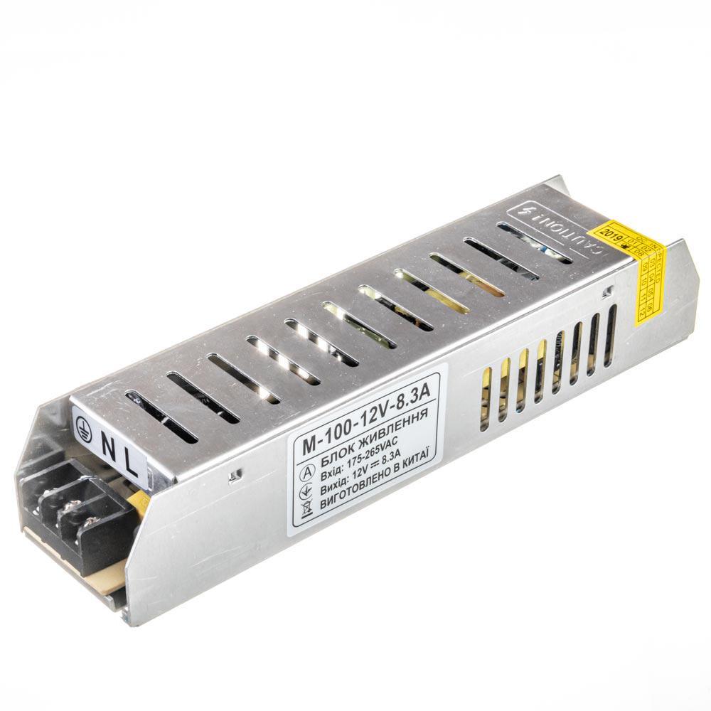 Блок живлення 12V 100W 8,3А M IP20 (27773960)