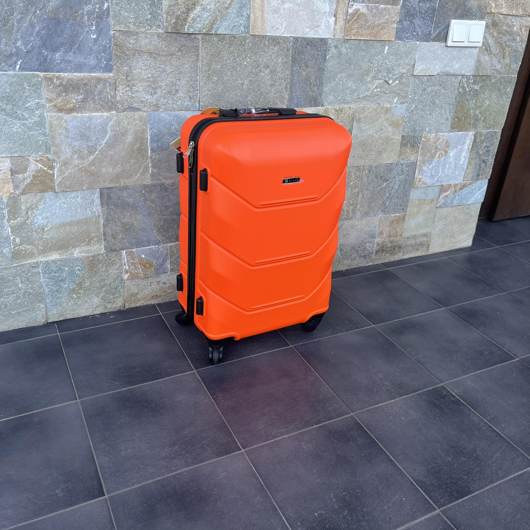 Валіза Bloom 147 дорожня М Помаранчевий (17841643) - фото 2