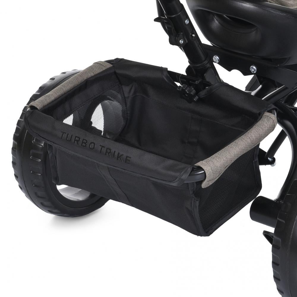 Велосипед триколісний Turbo Trike MT 1005-5 з батьківською ручкою Коричевий - фото 4 Велосипед триколісний Turbo Trike MT 1005-5 з батьківською ручкою Коричевий - фото 4