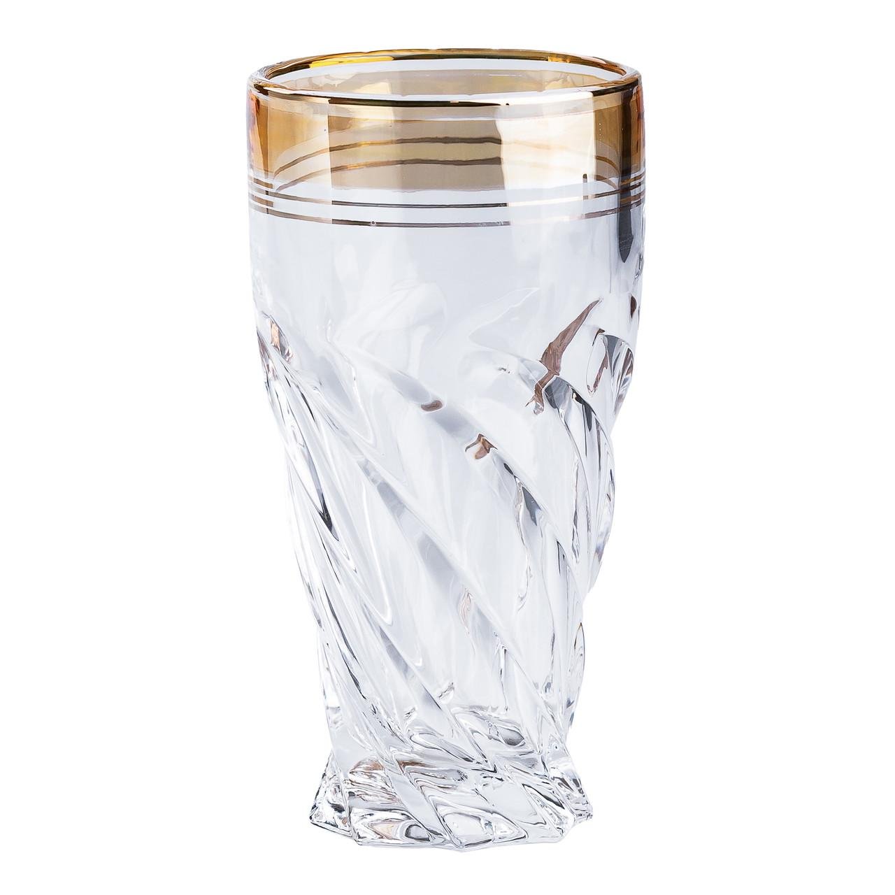 Набор стаканов Vermont высоких фигурных 6 шт. 250 мл Желтый - фото 2 Набор стаканов Vermont высоких фигурных 6 шт. 250 мл Желтый - фото 2