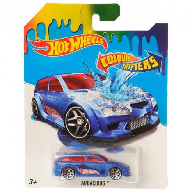 Машинка Hot Wheels Audacious Меняет цвет 1:64 (BHR15)