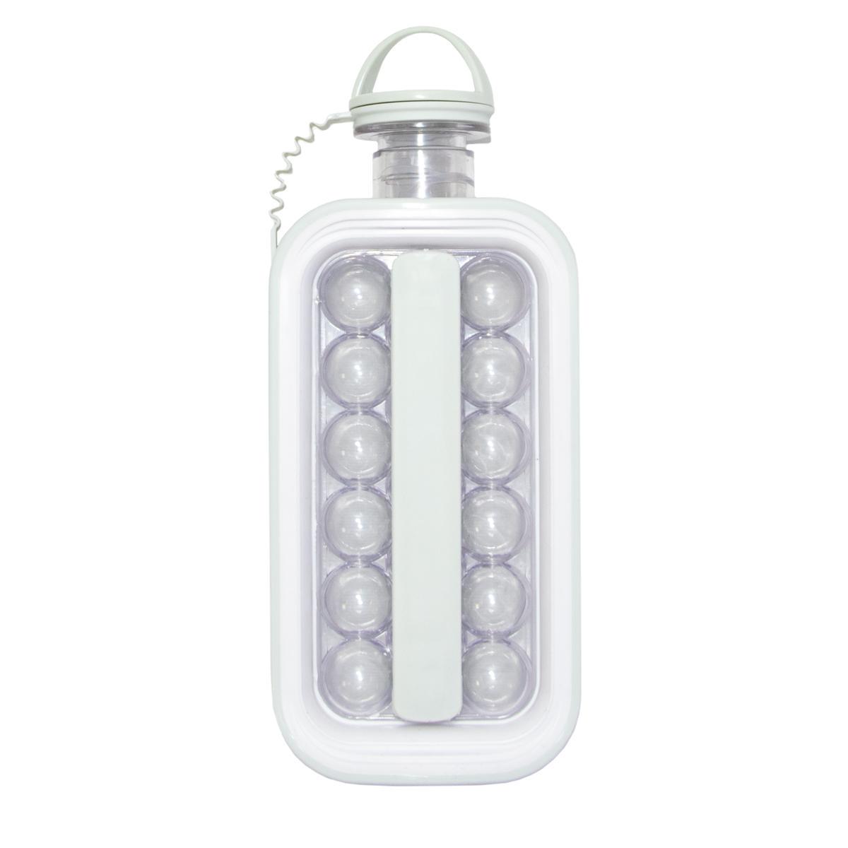 Силиконовая форма для льда ICE CUBE TRAY 2в1 на 17 шариков (8863)