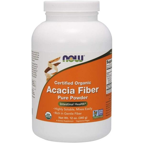 Клітковина Now Foods Acacia Fiber 340 г 52 порції Pure (000022462)