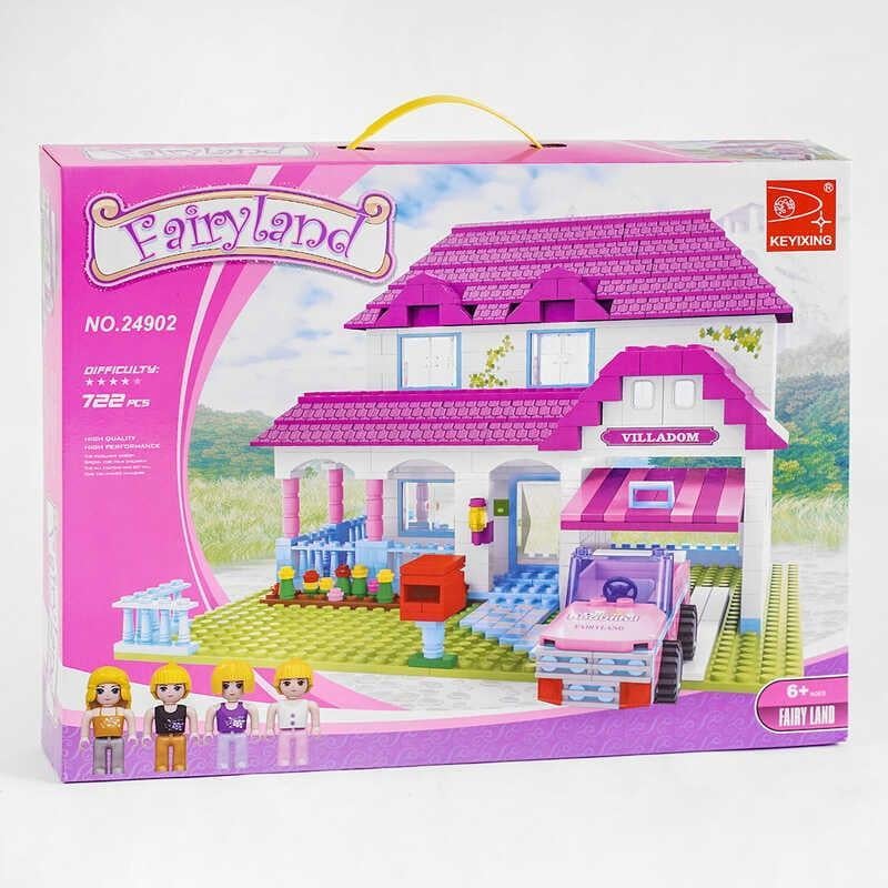 Конструктор Ausini Fairyland вилла в коробке 722 детали (2036632481)