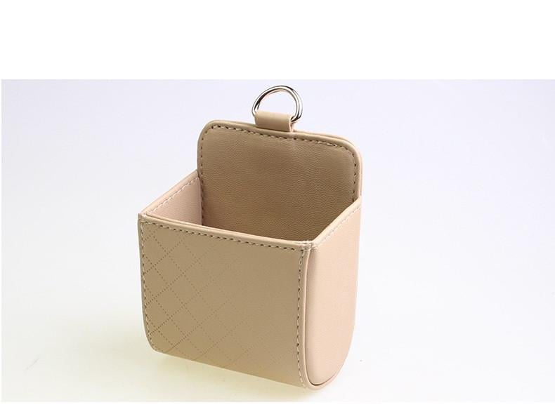 Органайзер кишеня AIWA для телефону в салон автомобіля Бежевий (02720)