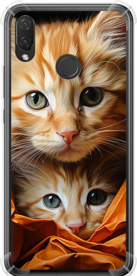 Чехол на Huawei P Smart Plus Котики 2 (5664sp-1555-42517) Чехол на Huawei P Smart Plus Котики 2 (5664sp-1555-42517)