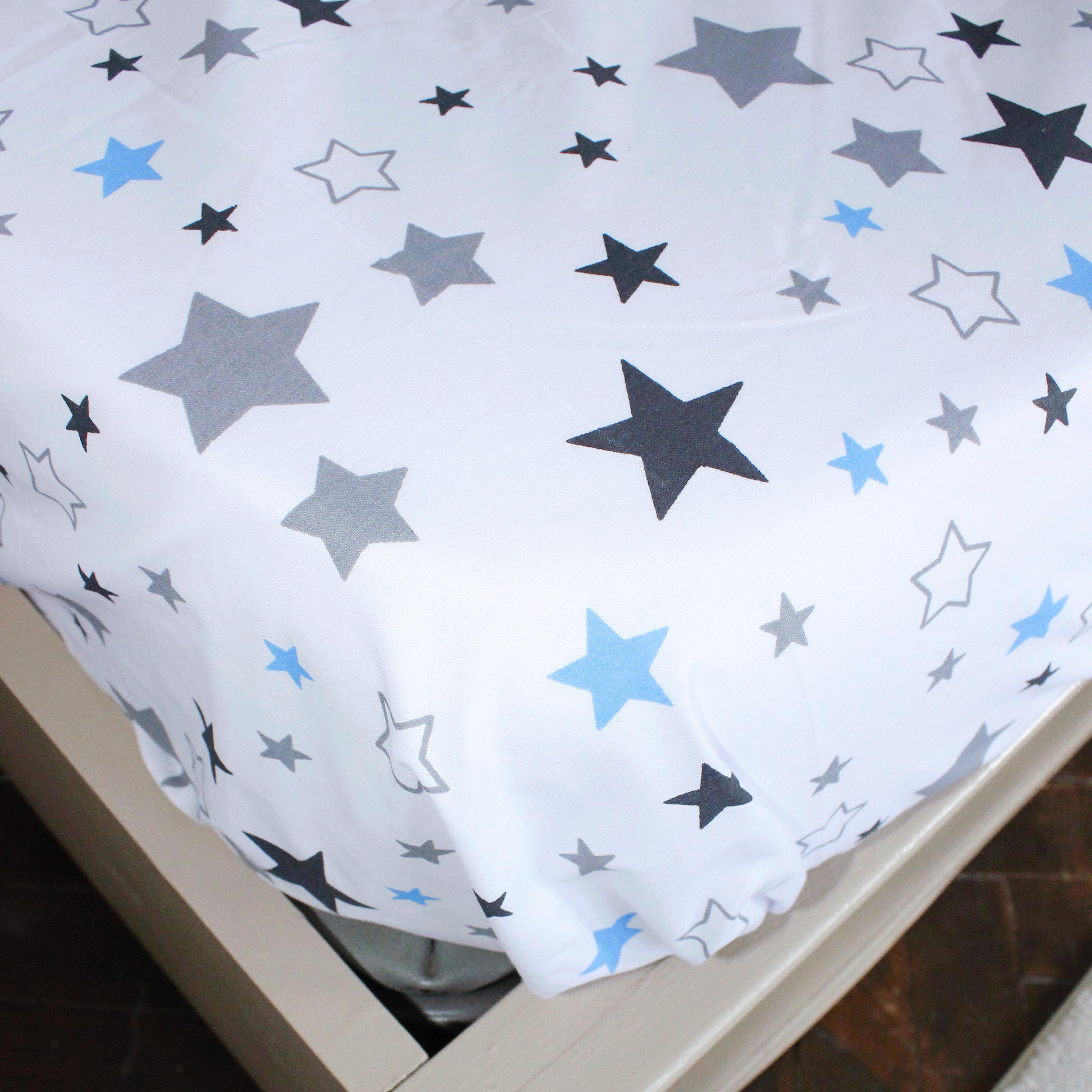 Простыня на резинке Парад планет бязь 90х200х25 см (20020627)