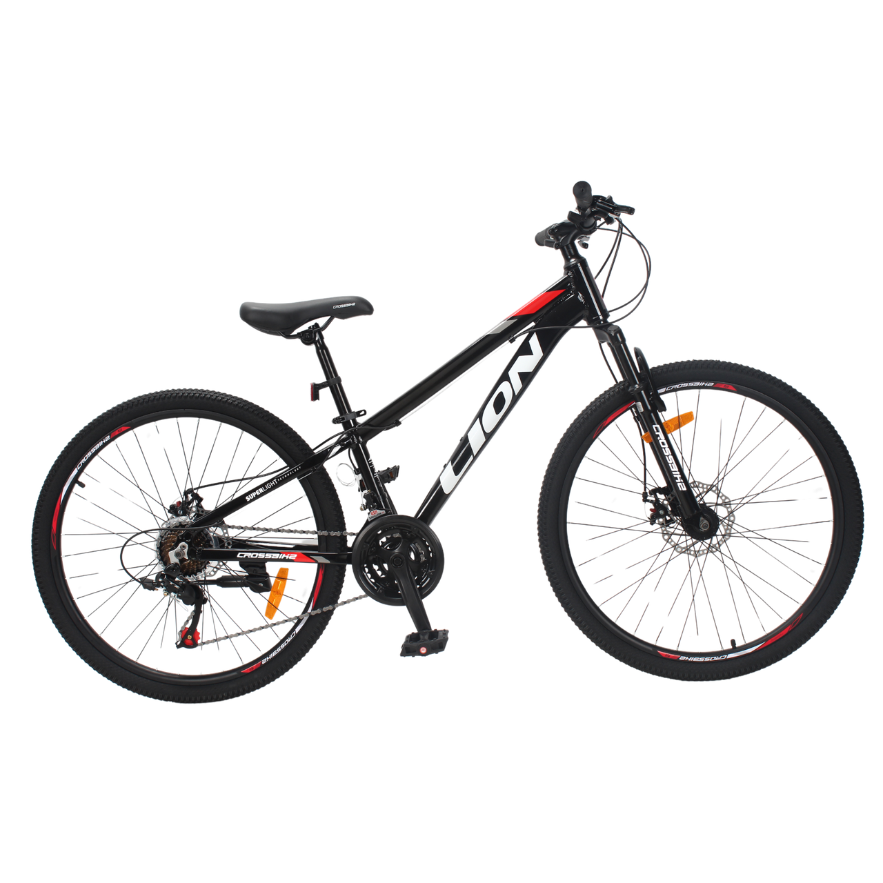 Велосипед CrossBike Lion 26" 13" Черно-зеленый Велосипед CrossBike Lion 26" 13" Черно-зеленый
