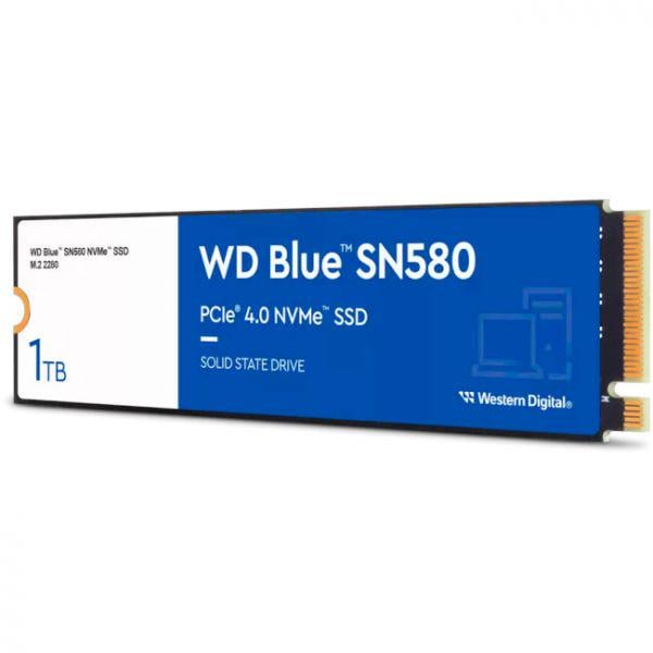 SSD-накопичувач Western Digital Blue SN580 1Tb M.2 PCI-E 4.0 x4 3D TLC (WDS100T3B0E)