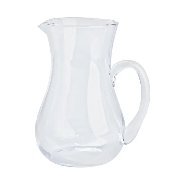 Кувшин Cali из толстого стекла фигурный 1,2 л Прозрачный Кувшин Cali из толстого стекла фигурный 1,2 л Прозрачный