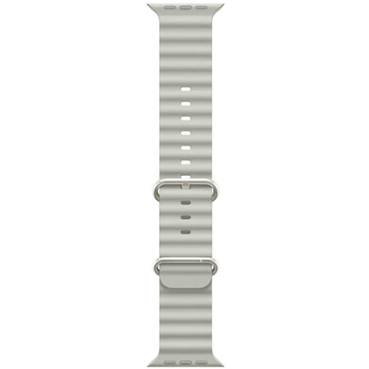 Силиконовый ремешок Apple Watch Ocean Band 49/45/44/42 mm, Pebble (HC)