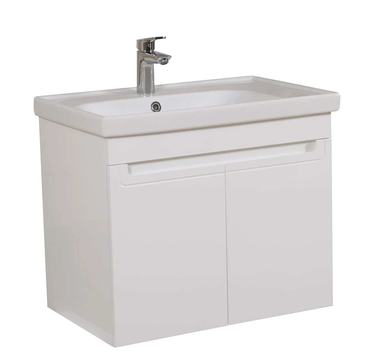 Тумба Омега консольная с умывальником Frame 70 см (2361520522)