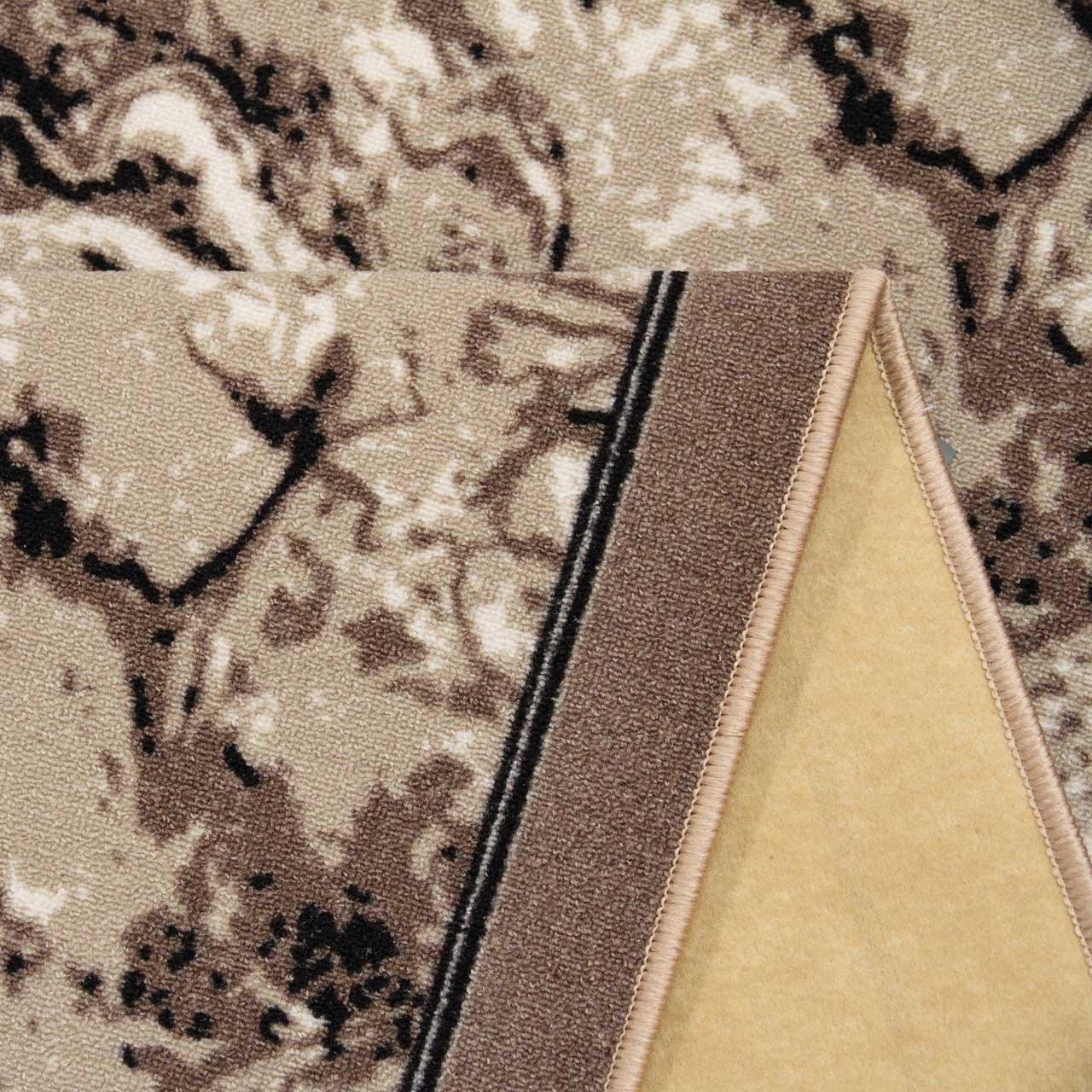 Ковер безворсовый на войлочной основе DAKARIA Print Run Мираж p13 1x1,5 м Бежевый (00-00019246) - фото 2