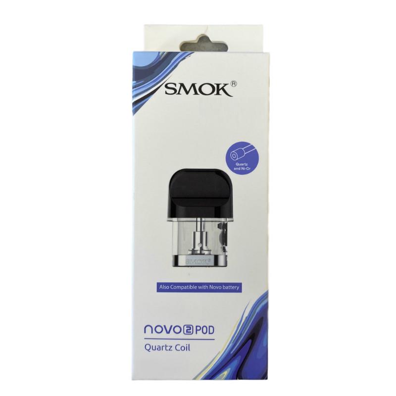 Сменный картридж для под системы для Smok Novo 2 Pod 2 мл Coil Quartz 1,4 Ом (10358) - фото 3