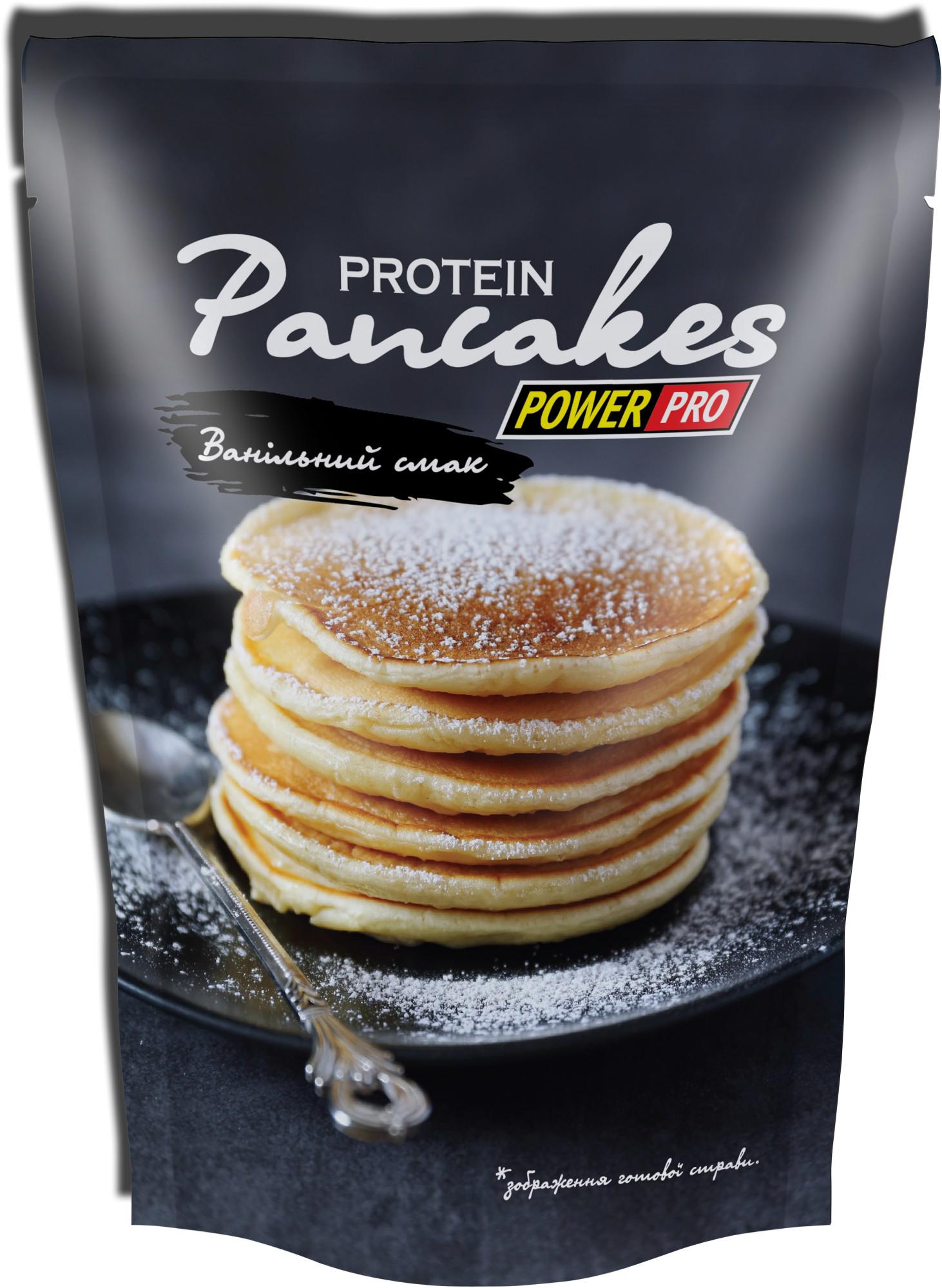 ᐉ Протеиновые панкейки Power Pro Protein Pancakes 600 г Ваниль