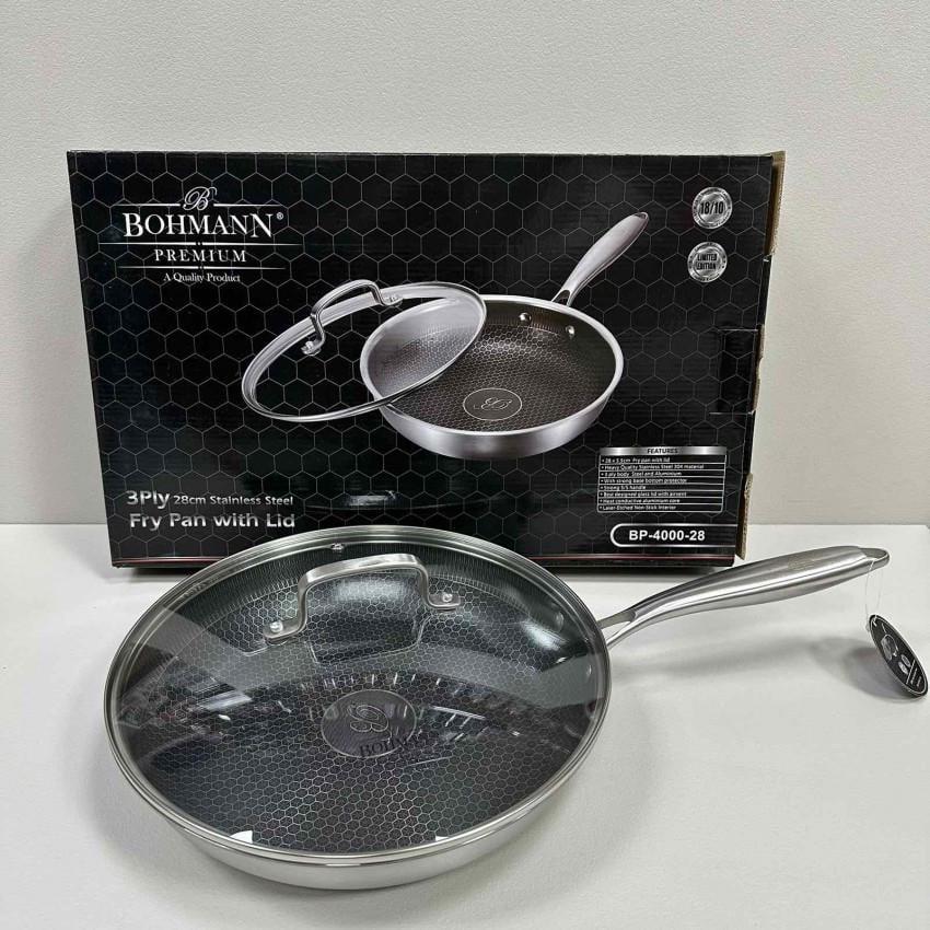 Сковорода універсальна з кришкою Bohmann BP-4000-28 28 см (2803507417)