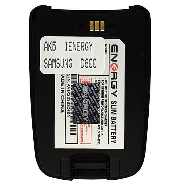 Аккумулятор iENERGY для SAMSUNG D600 (800 mAh)