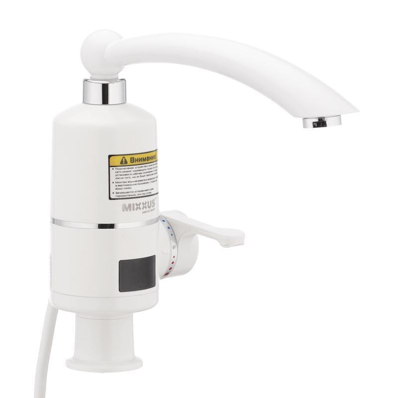Проточный водонагреватель MIXXUS Electra 120-E с индикатором температуры Белый (OL-MI2745) - фото 3 Проточный водонагреватель MIXXUS Electra 120-E с индикатором температуры Белый (OL-MI2745) - фото 3