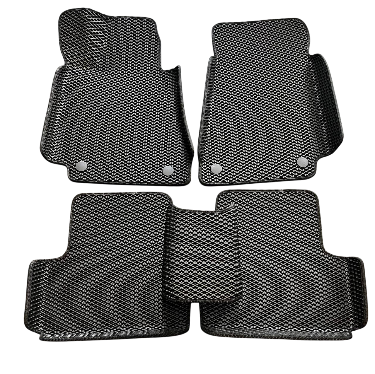 Коврики EVA с бортиками и 3Д лапой в салон для для Mercedes E-Class W213 2016+ гг. Черный (2529845214)