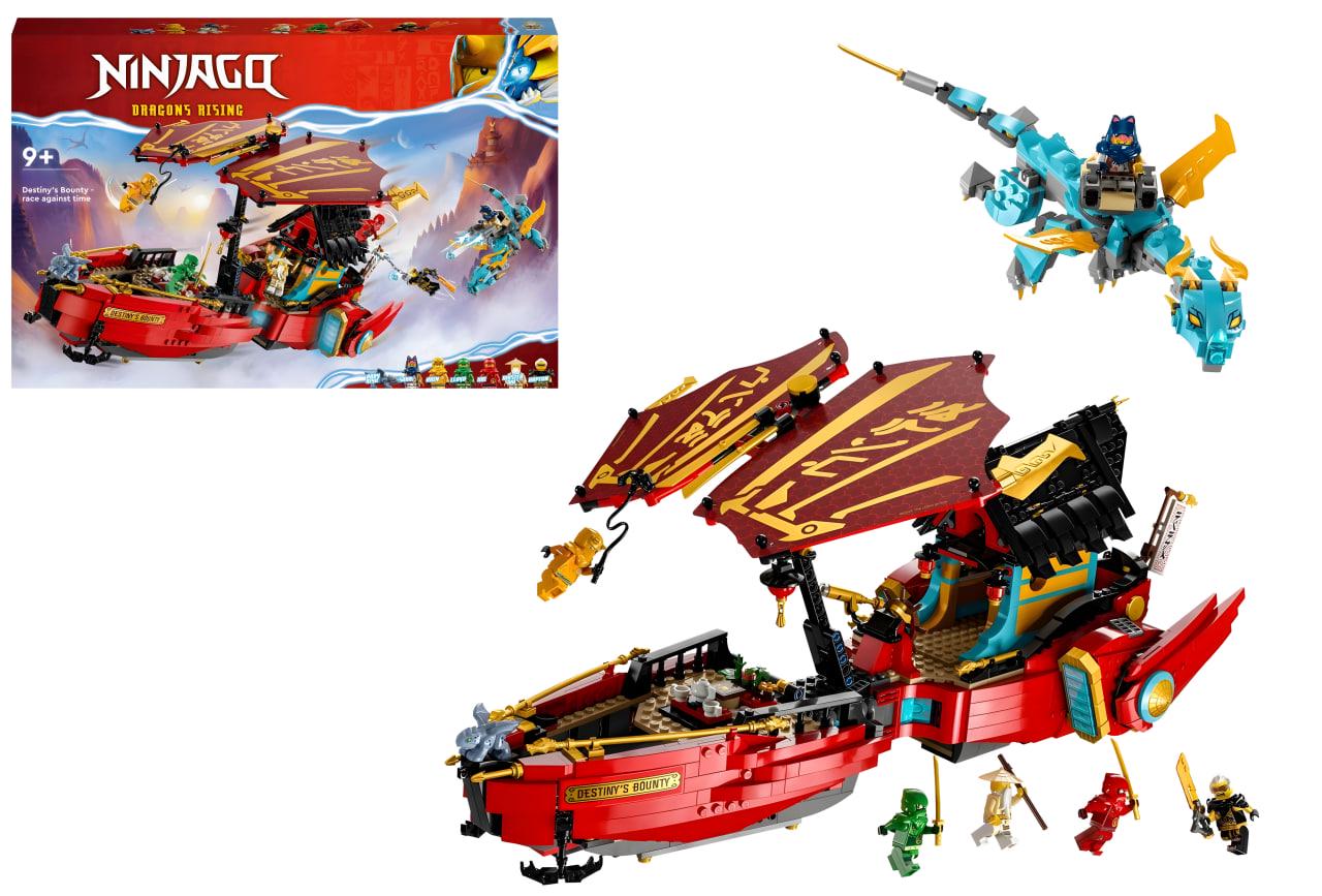 Конструктор дитячий Ninjago Дарунок долі перегони з часом 1739 дет. (11097)