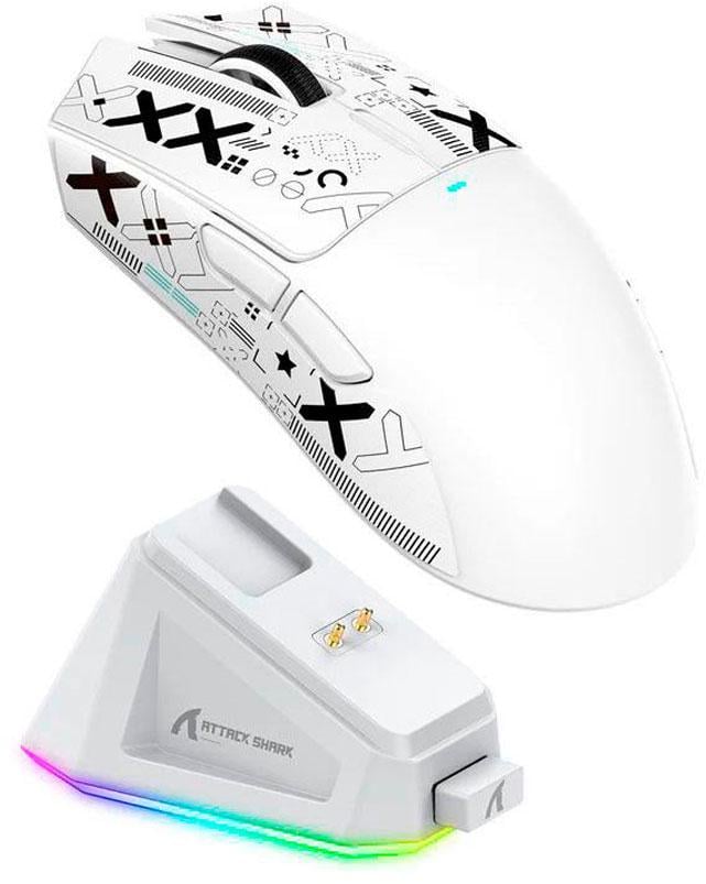 Мышь беспроводная attack shark X11 White (2340348297)