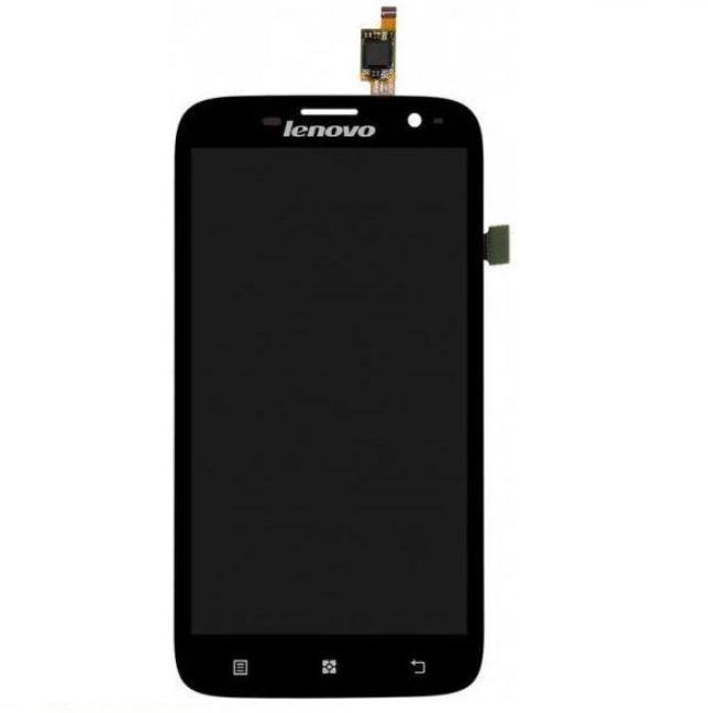 Дисплейный модуль Liquid Crystal Display/Touchscreen для Lenovo А859 Черный (000016465)