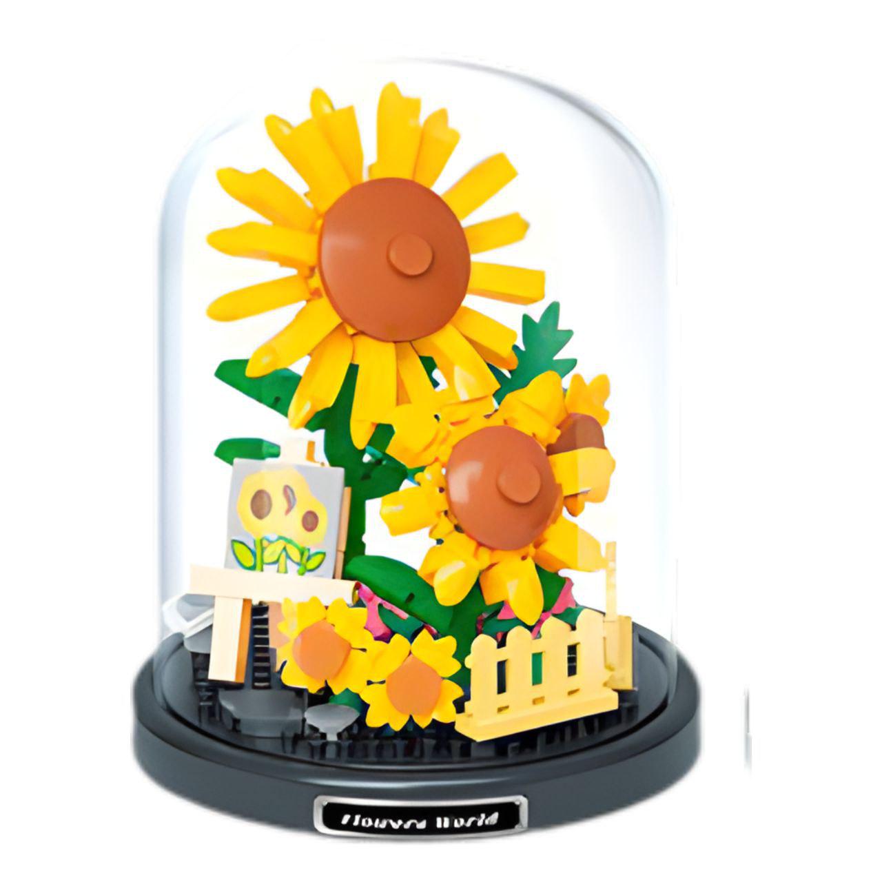 Конструктор 16485-2 Квіти в колбі (27693676)