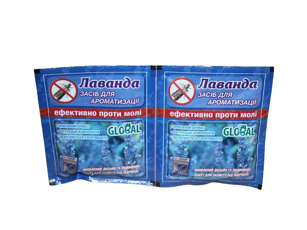 Таблетки від молі GLOBAL Лаванда 2 шт. (542338)