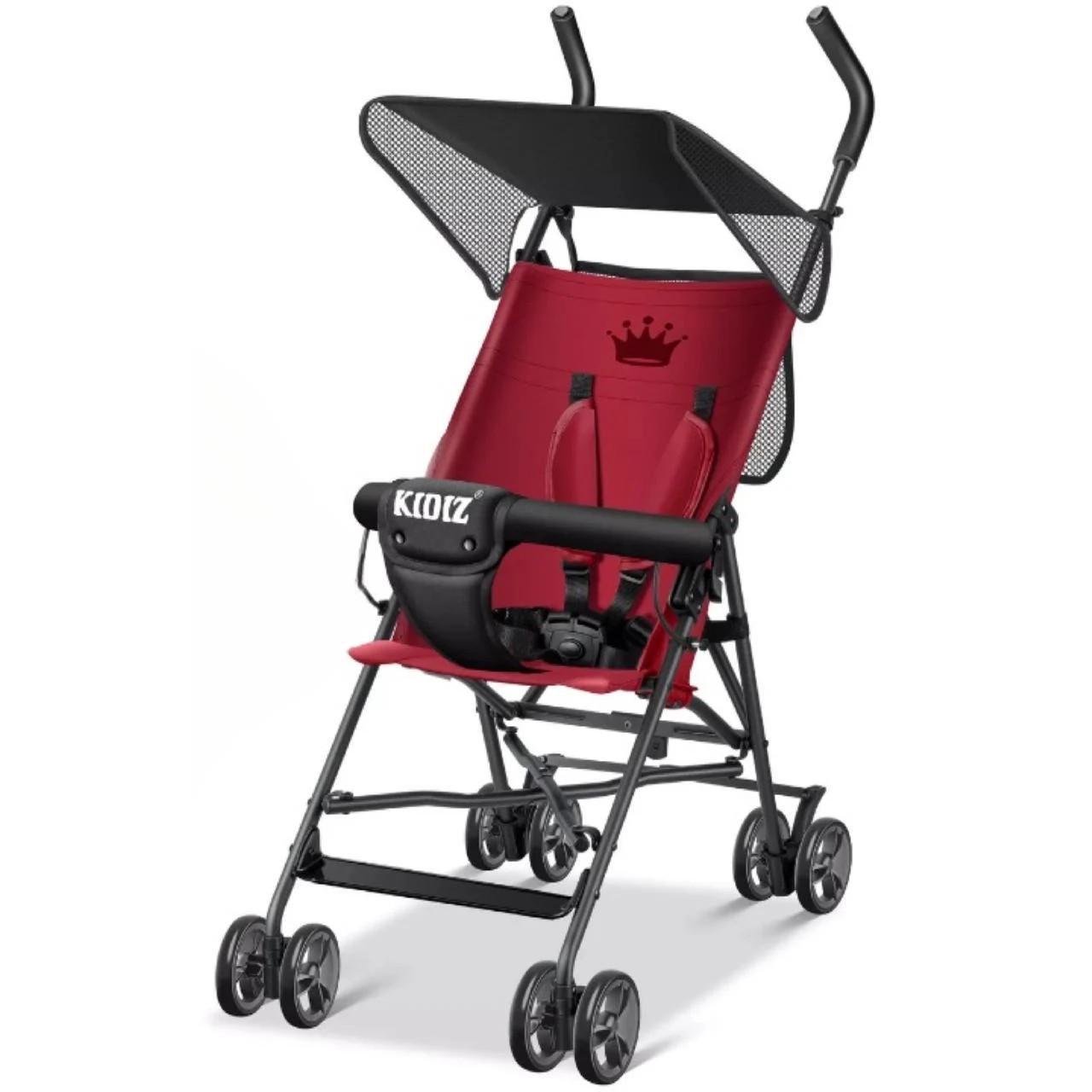 Коляска детская KIDIZ City-Pro 360° Бордовый