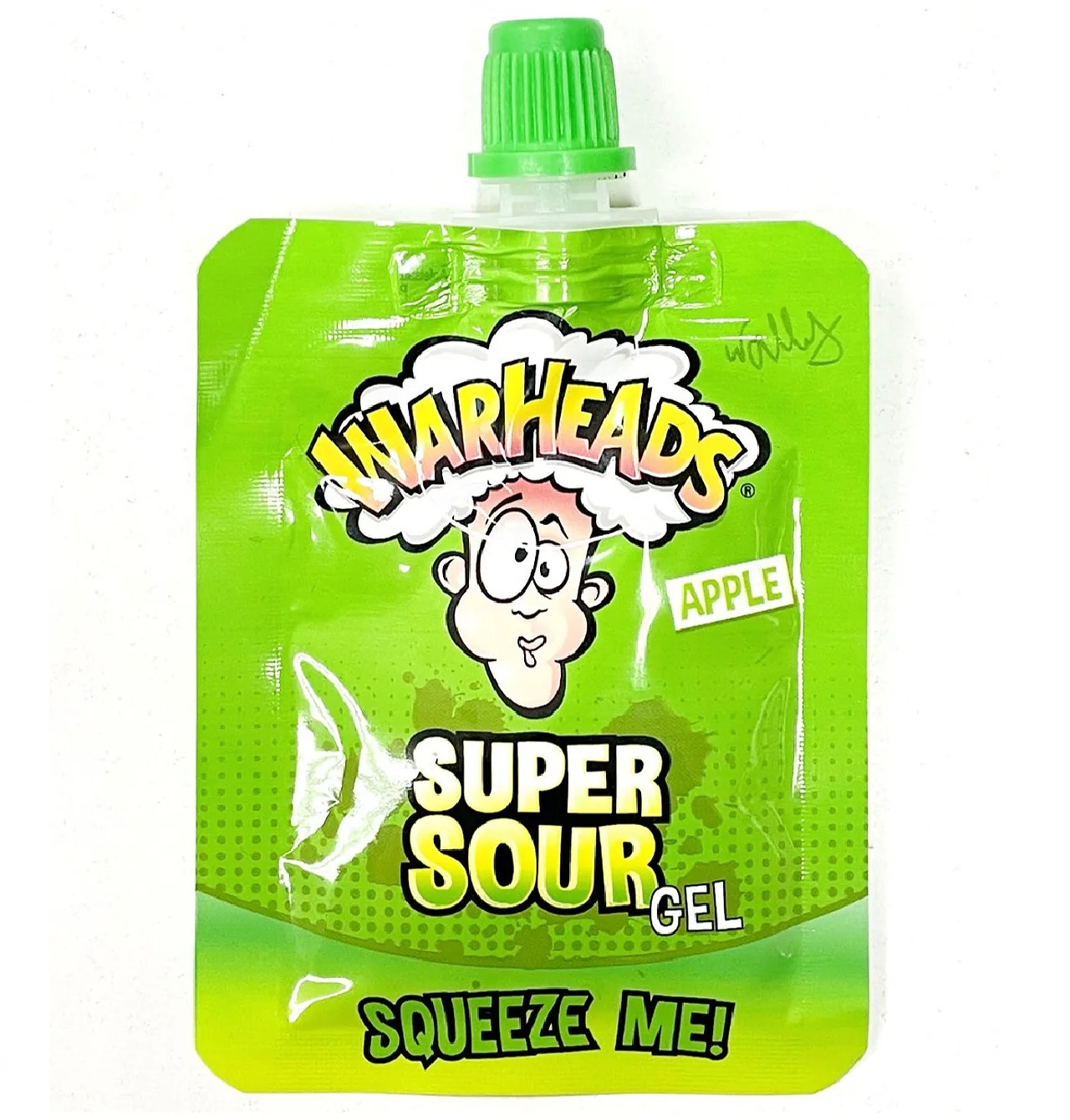 Цукерка желейна Warheads Super Sour Me Gel Apple 20 г (regvgdafvzd)