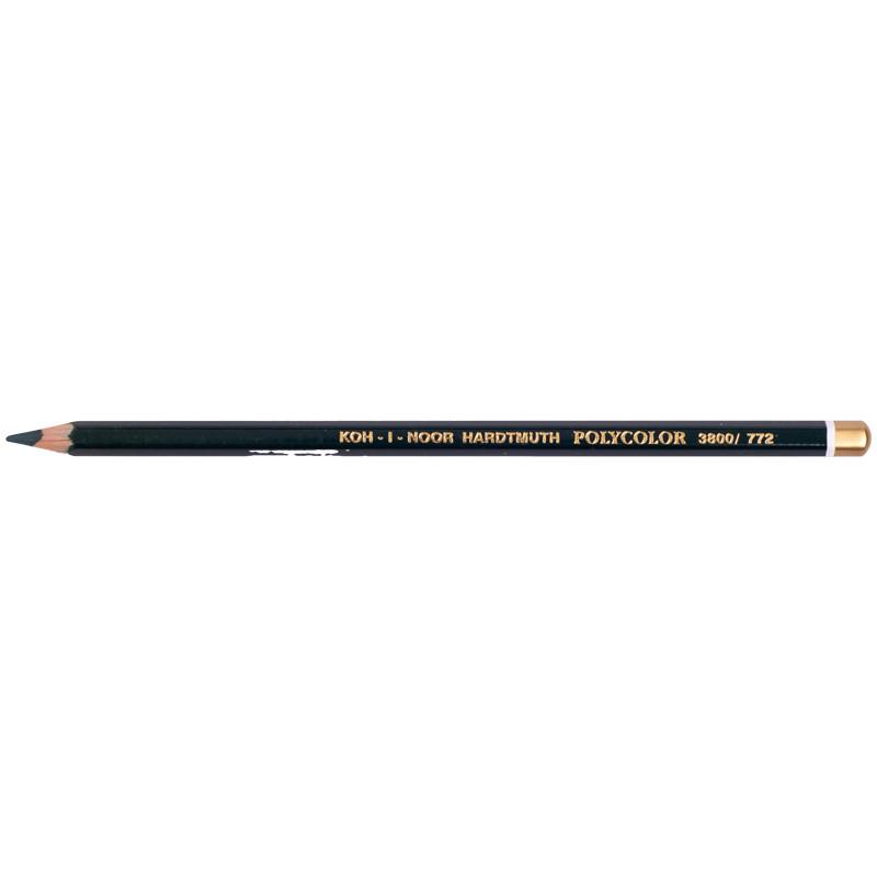 Карандаши художественные POLYCOLOR 12 шт. 3800/772 Deep green (8593539339885)