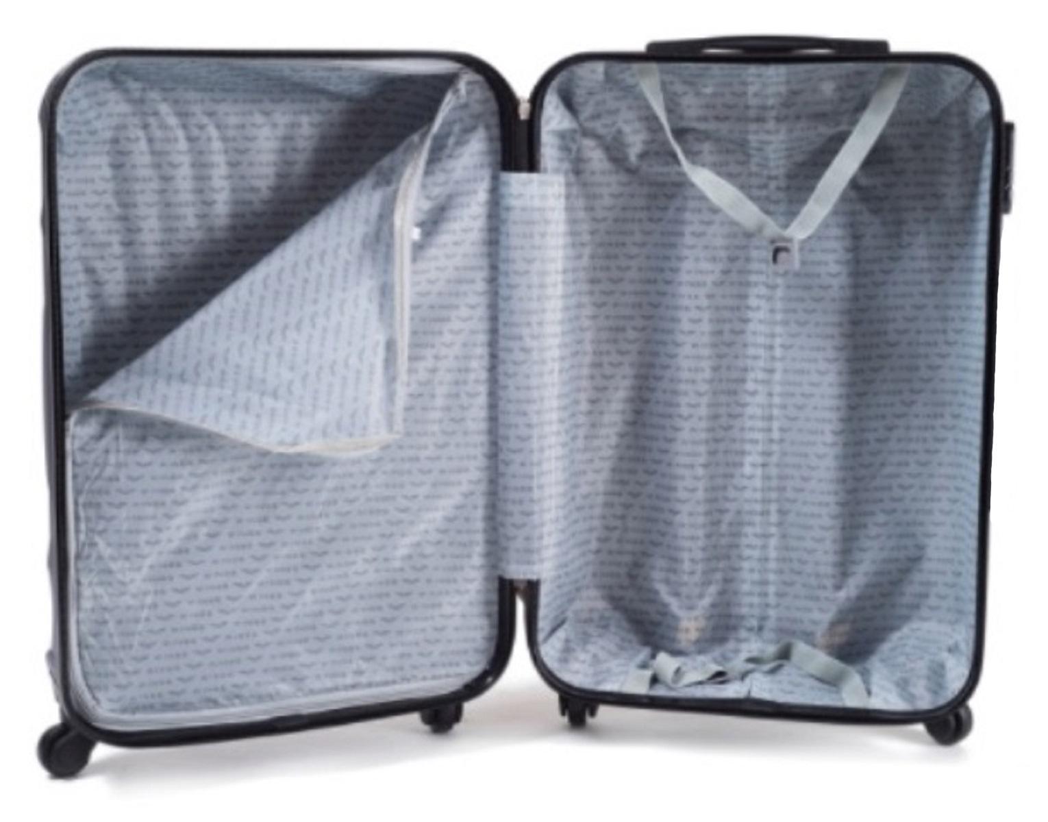 Валіза пластикова WINGS 147 мікро Шампань (Wp00213) - фото 4 Валіза пластикова WINGS 147 мікро Шампань (Wp00213) - фото 4