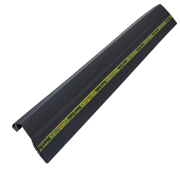 Коньковий аератор IKO VentLine 1,22 м.п. для бітумної черепиці 9005 Чорний Коньковий аератор IKO VentLine 1,22 м.п. для бітумної черепиці 9005 Чорний