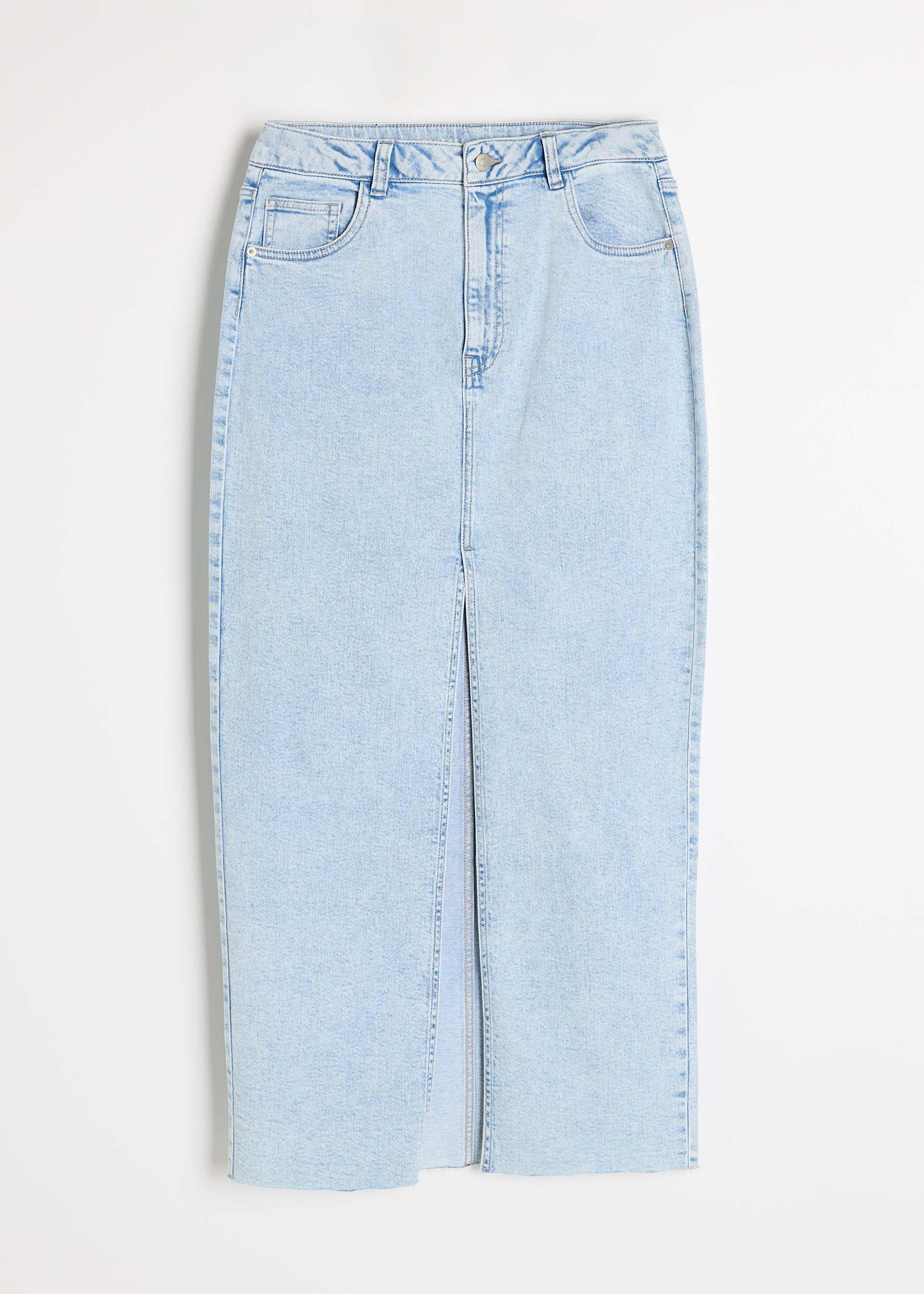 Спідниця жіноча Diverse NIEBIULA джинсова максі S Світло-блакитний (5905384177476) - фото 5