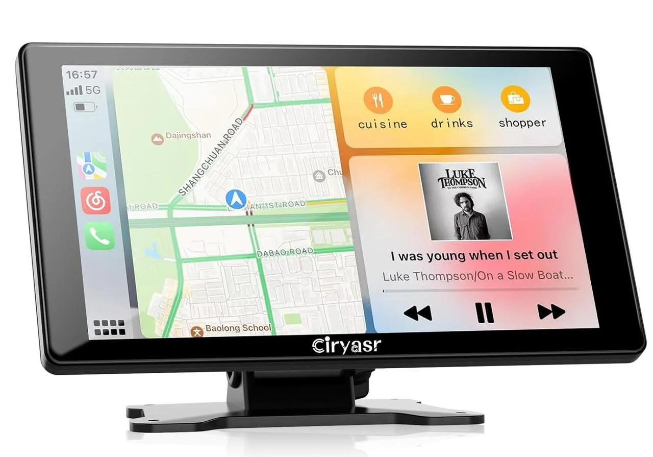 Автомагнитола CarPlay CIRYASR с дисплеем 7″ Автомагнитола CarPlay CIRYASR с дисплеем 7″