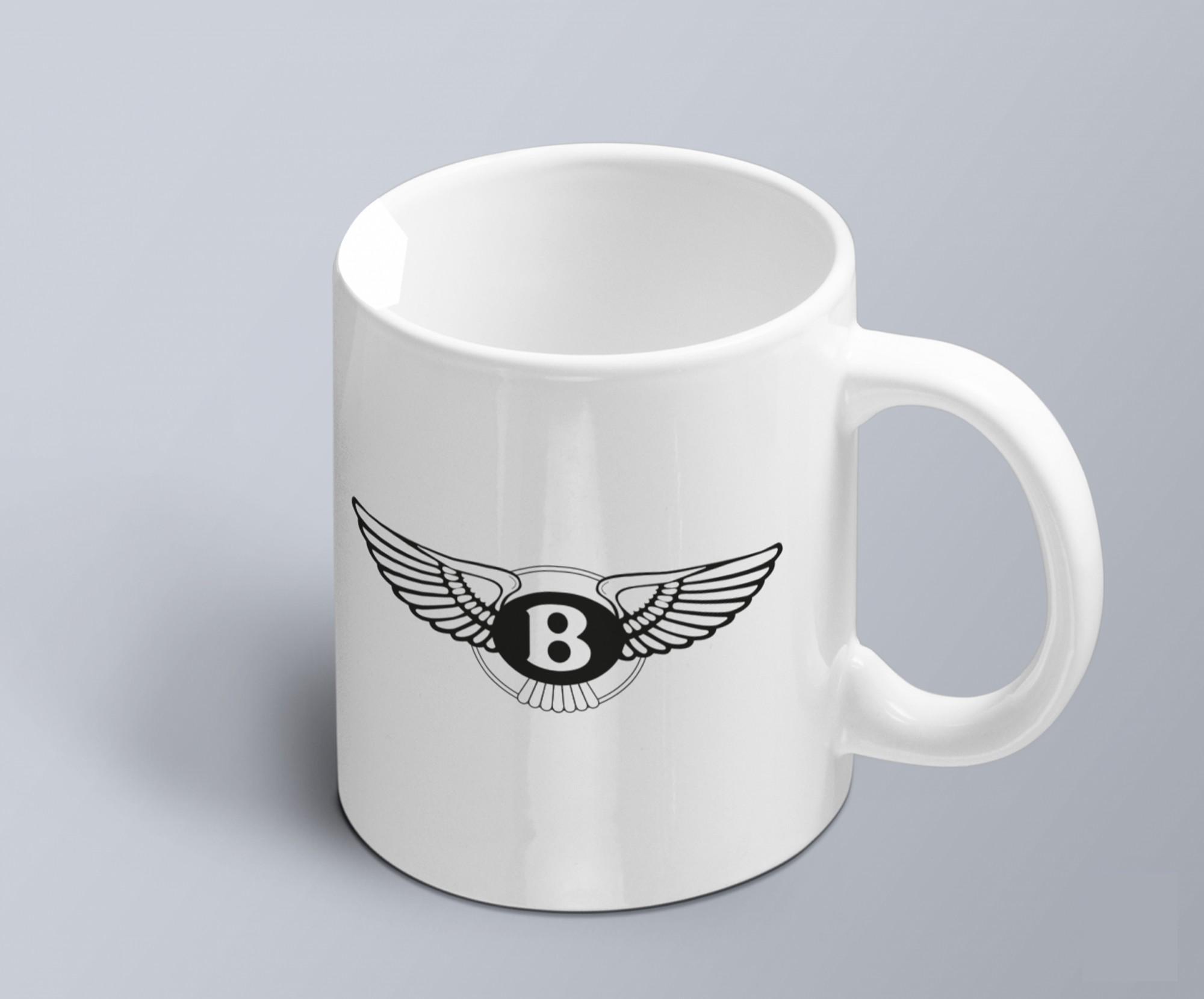 Чашка с принтом авто логотип Bentley (02010102026) Чашка с принтом авто логотип Bentley (02010102026)