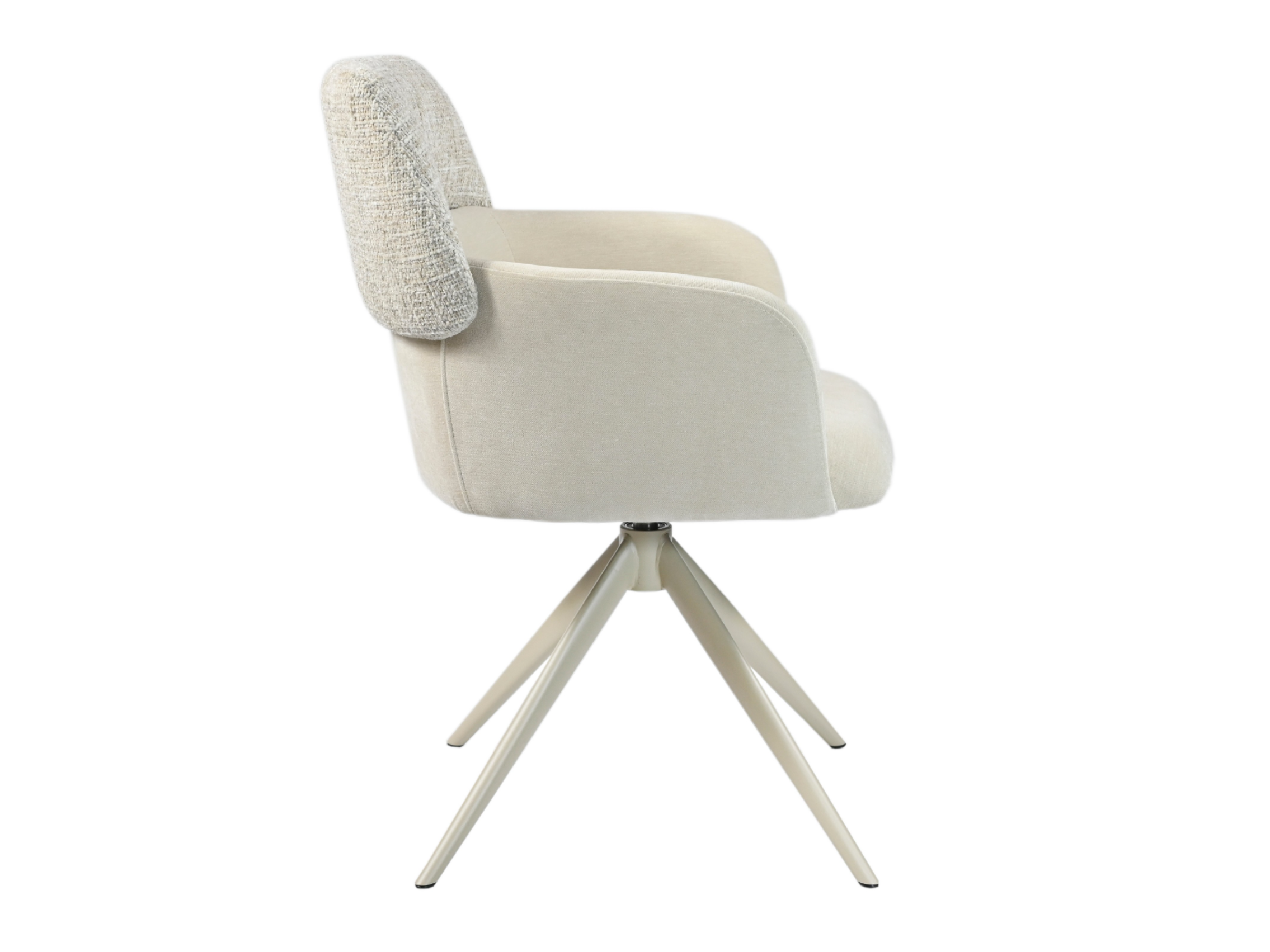 Стілець поворотний Vetro R-165 Тофу/Капучино - фото 2 Стілець поворотний Vetro R-165 Тофу/Капучино - фото 2