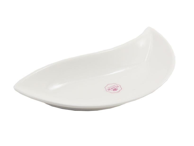 Блюдо порцелянове TUDOR ГЛАДКА для закусок 18 см (TU0159)