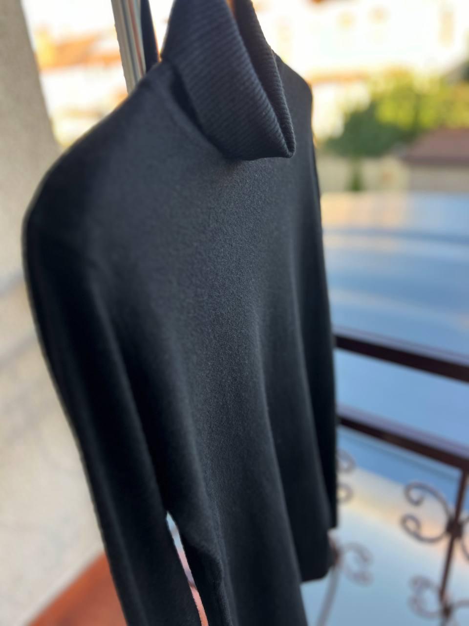 Гольф жіночий A-N 202 водолазка високе горло OS Чорний (3027) - фото 5