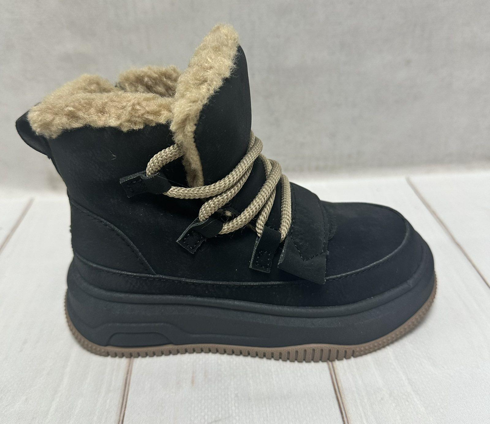 Черевики дитячі Clibee зимові на овчині р. 29/19 см Чорний Черевики дитячі Clibee зимові на овчині р. 29/19 см Чорний