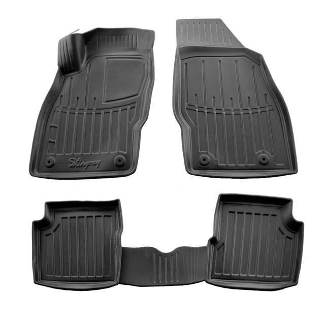 Килимки в салон з бортами Stingray для Opel Corsa E 2014-2019 рр. (5015214)