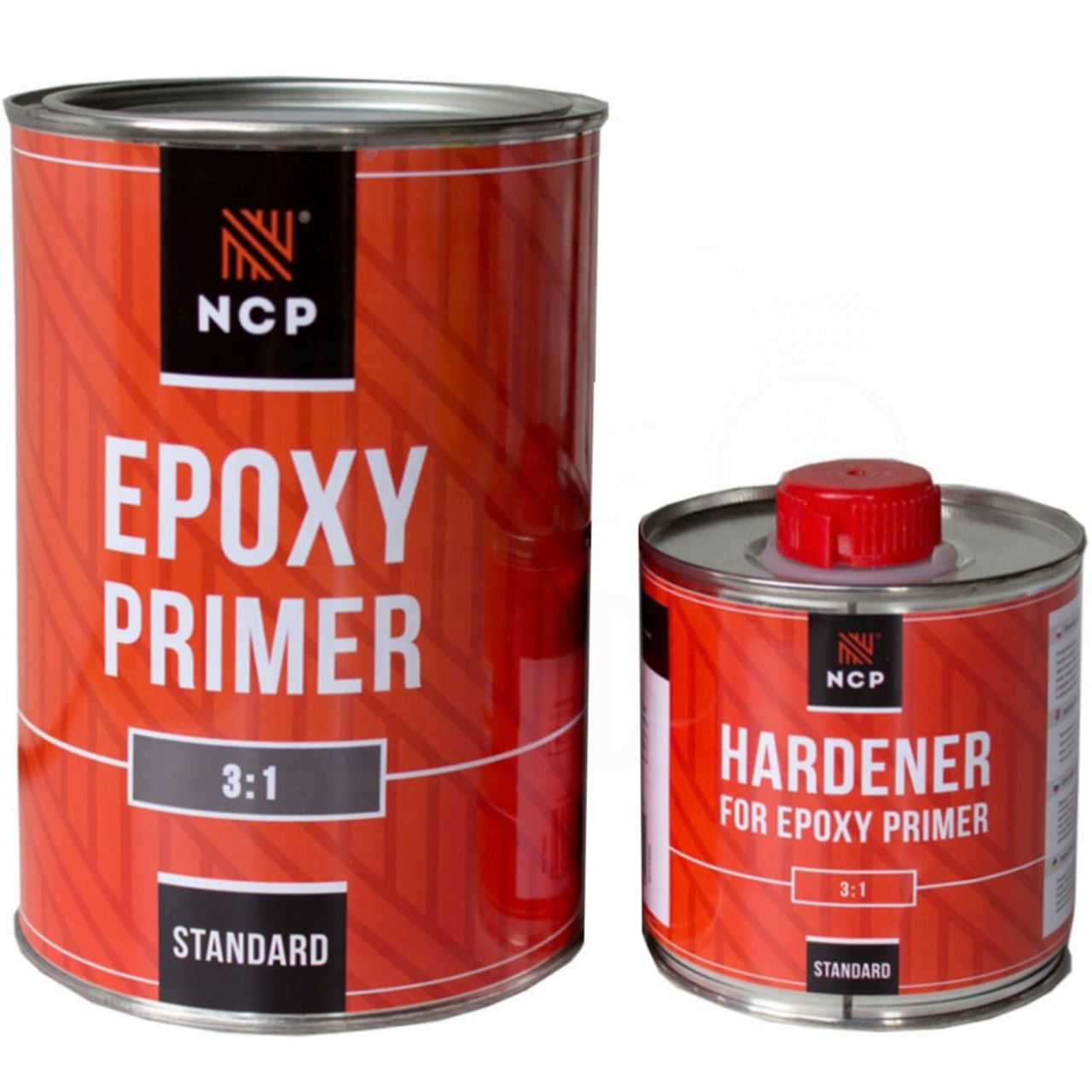 Почва эпоксидная антикоррозионная NCP Epoxy Primer 3:1 750/250 мл Серый